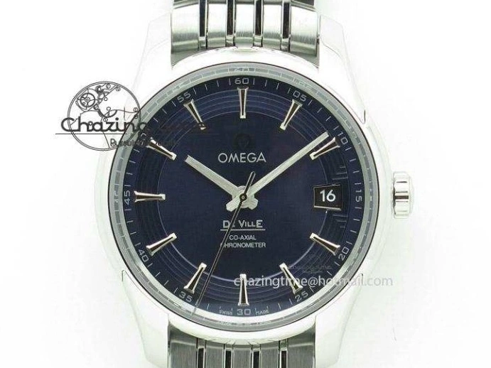 0119 Practical De Ville RG MKF 1:1 Best Edition Silver Dial RG Markers on Brown Leather Strap MIYOTA 9015 V 8049